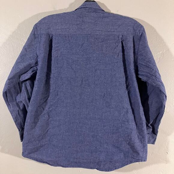 Aligrant Blue Button‎ Up Long Sleeve Shirt - Picture 5 of 5